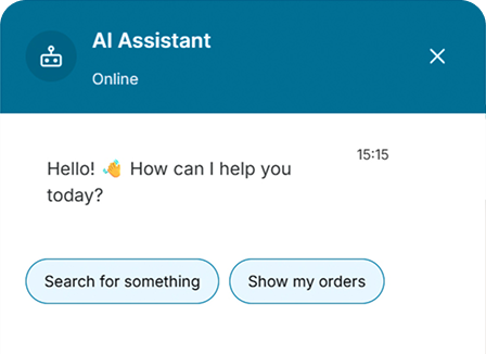 AI Assistant chat preview
