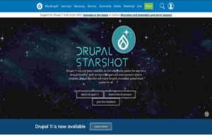 drupal homepage