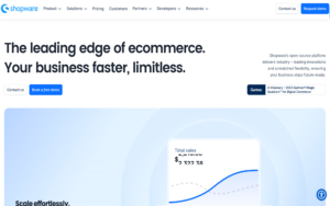 Shopware home page