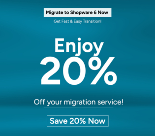 Shopware 5 to 6 migration